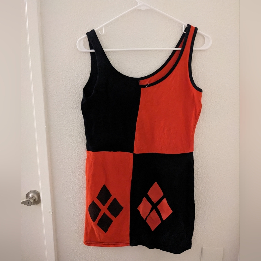 Official DC Harley Quinn Size L Dress tags fell off